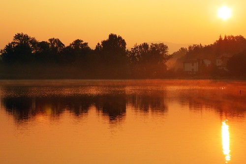 italy lake sunrise alba brianza lombardia flickraward laghidibrianza