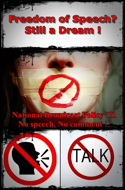 Freedom of Speech? Still a Dream! 