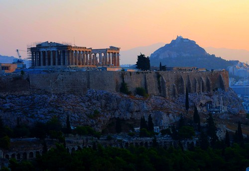 Dawn in Athens