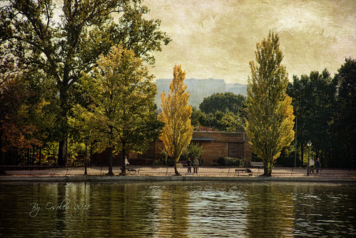 madrid autumn españa lago spain otoño textured casadecampo ellago osolev tatot clivesax