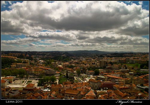 city cidade castle portugal landscape town view d castelo vista joão leiria paço i