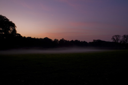 sunset fog evening sonnenuntergang nebel foggy