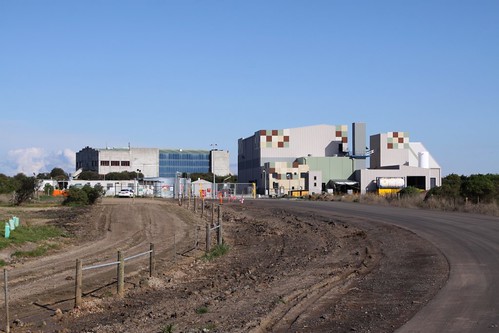 Geelong's sewage treatment plant at Black Rock