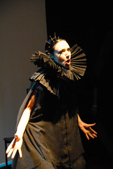 Borderline Biennale 2011 - L-Histoire de l-Oeil, Empress Stah acting performance DDC_8844 - Photo of Mionnay