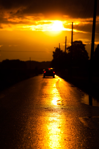 road sunset orange car skåne sweden f56 skåne 2011 ef200mmf28lusm canoneos5dmarkii kågeröd ¹⁄₆₄₀sek