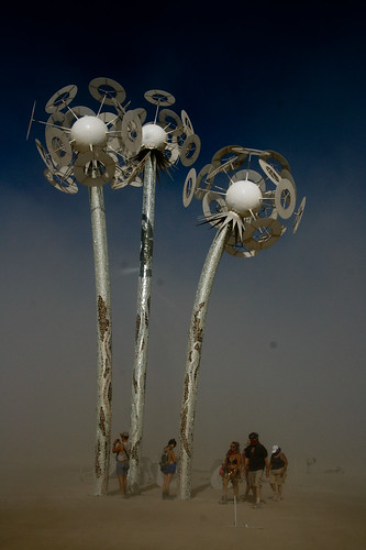 art canon nevada towers playa burningman blackrockcity installation brc bulbs metropolis 2010