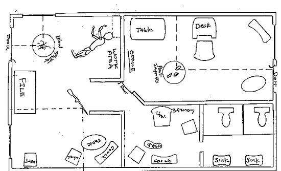Crime Scene Sketch 1 | Mr. Shultz's Forensics Class | Flickr