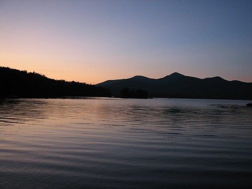 sunset lake vermont