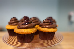 Peanut Butter And Jelly Cupcakes @ Coastal Cupcakes