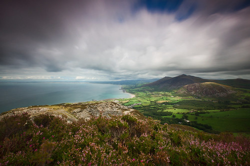 longexposure sea mountains clouds heather cloudscape mountainscape anglesey northwales therivals yreifl lleynpeninsular 10stop nd110 imagesofsummer2011 trailsoftheunexpected coastyal