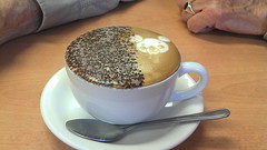 Capuccino at Sugar and Spice, Joondalup