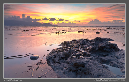 sunset beach sony penang tamron hitech mainland nd6 2011 gnd nd8 06s 1750mm 1750mmf28 a580 hitechfilter goldenmud 09s sonya580 pantaitelukmolek