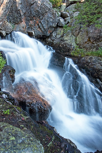 longexposure water landscape waterfall colorado hiking rockymountainnationalpark ypsilonlake