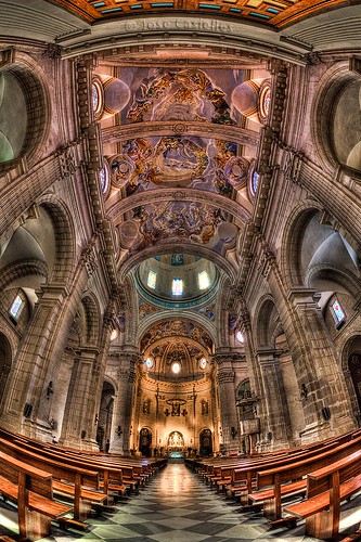 color luz iglesia pinturas yecla columnas grandiosa fotografíasjcasielles basílicadelapurísima