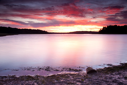 lake water sunrise dawn purple reservoir ndgrad bewlbridge