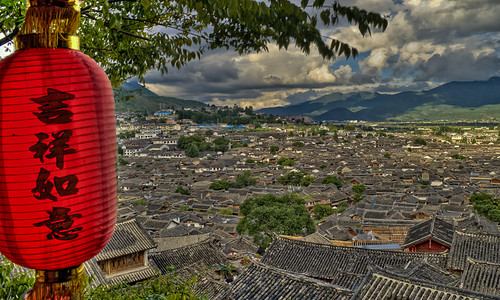 world china old city travel blue roof vacation sky urban house mountain holiday building heritage history tourism beautiful architecture tile landscape town wooden high ancient asia cityscape exterior village view place outdoor song traditional famous hill chinese culture nobody landmark scene tourist unesco pavilion lantern yunnan minority viewpoint developed hdr lijiang dynasty scenics attraction naxi destinations