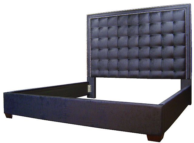 Fabric Upholstered Bed - Photo ID# DSC07337f