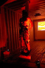 Borderline Biennale 2011 - Obsolete Body, Olivier Corpstech acting performance DDC_6937