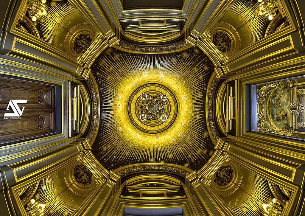 Golden ceiling