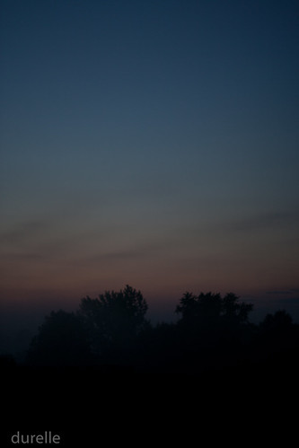 morning sky fog sunrise