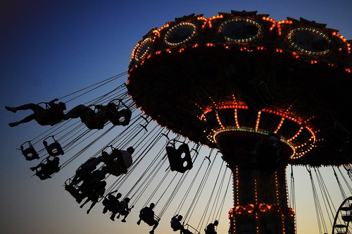 county carnival sunset twilight ride swings fair colonelsanders93 115project