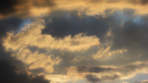 sky abstract art goofy clouds muskoka funsunset