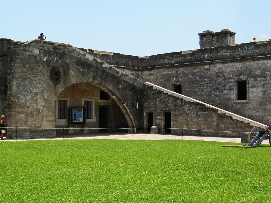 Image result for Castillo de San Marcos inner image