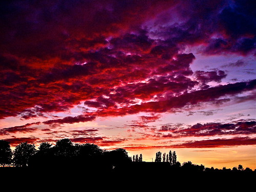sunset red england sky tree night rural relax landscape fire evening countryside purple farm scenic fujifilm chill midland compact sharnbrook stunningphotogpin