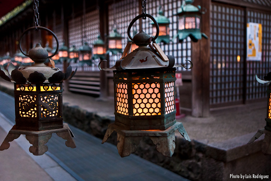 Lámparas de bronce tradicionales