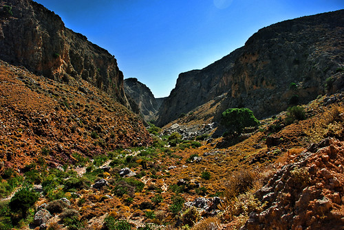 landscape greece crete gorge gorges lasithi zakros thegorgeofdeads