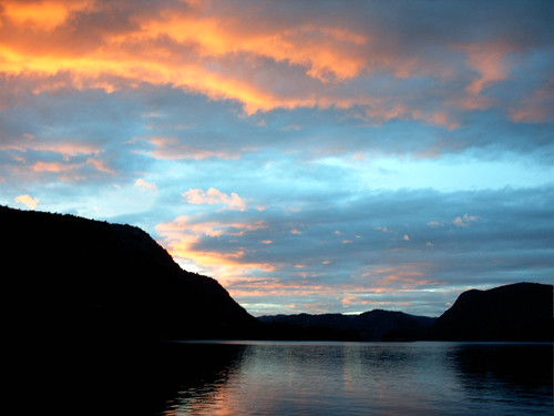 sunset norway norge norwegen åptafjorden