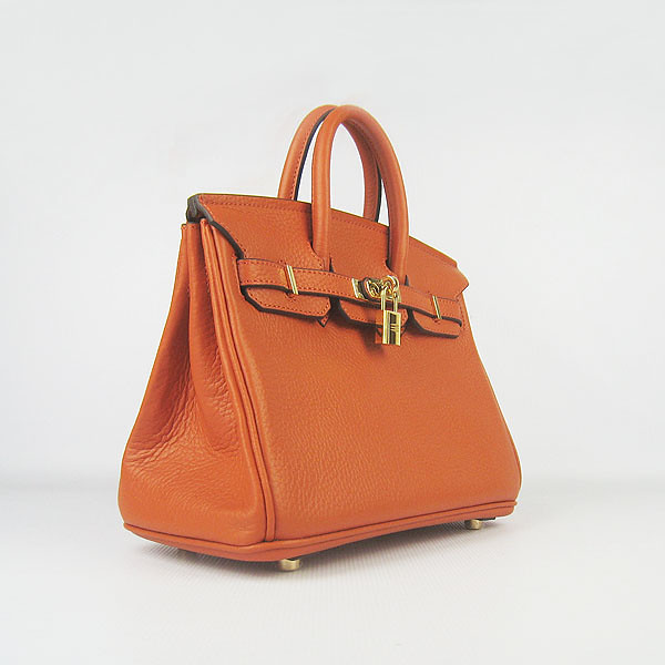 Hermes 6068 25cm bag orange