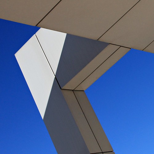 blue sky abstract lines la losangeles shadows angles gettymuseum jpaulgettymuseum explored