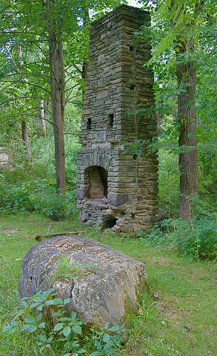 camp rock fireplace ccc remnant officersquarters gibsonville letchworthsp trail19