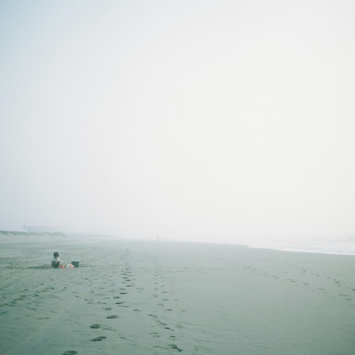 morning 120 6x6 tlr film beach japan fog rollei chiba iv 海岸 xenar rolleicord 75mm 九十九里 pro160ns