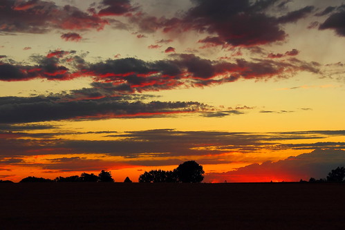 sunset sky clouds canon idaho t2i