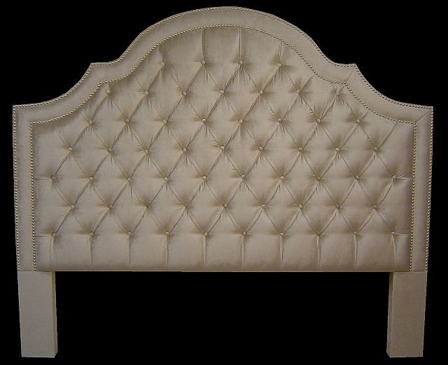Fabric Upholstered Headboard - Photo ID# DSC07344f