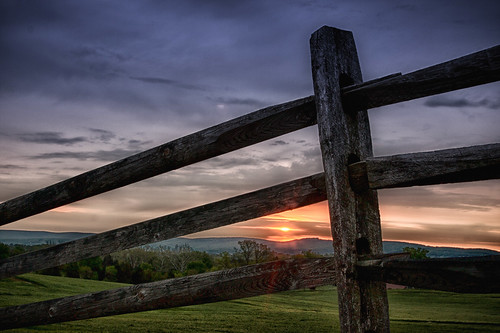 morning color sunrise fence dawn maryland processing antietam battlefield hdr experimenting splitrail