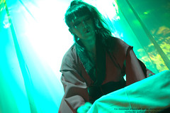 Borderline Biennale 2011 - Japan Apocalypse, Coco Katsura acting performance IMGP4081