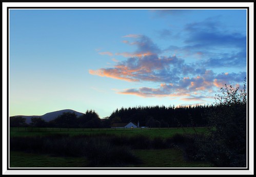 sunset house home field canon scotland gimp 1855mm hdr pentlands midlothian penicuik photomatix 600d