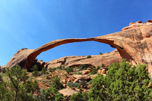 Landscape Arch, Devil's Garden Trail, Arches National Park, Utah