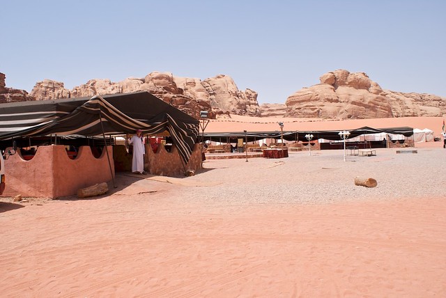 Campamento-hotel. Wadi Rum