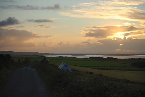 sunset sea sky clouds scotland nikon argyll islay loch hebrides 24120vr kilchoman lochgorm d700 gaelicscotland