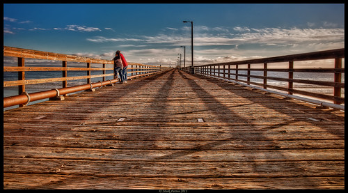 ocean california beach pier nikon couple avila d90 ©markpatton