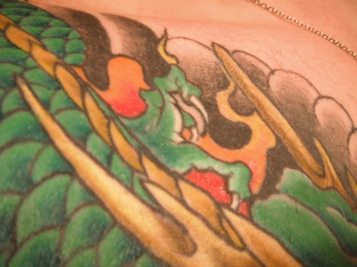tattoo dragon potd