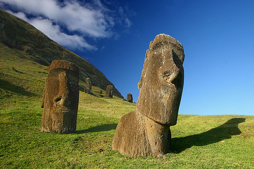 chile polynesia southpacific moai easterisland rapanui isladepascua ranoraraku