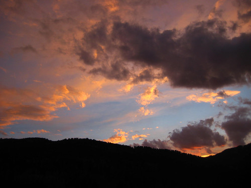 sunset silhouette landscape montana gallatinvalley 320guestranch