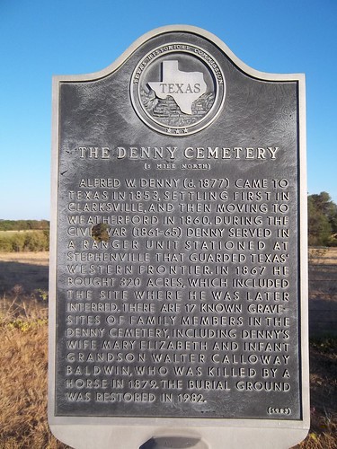 cemetery texas historic smalltown oldcemetery erathcounty historiccemetery texashistoricalmarker bluffdale thedennycemetery