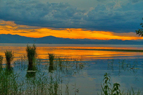 sunset lake 2470l ef2470mmf28lusm biwa biwako lakebiwa eos7d