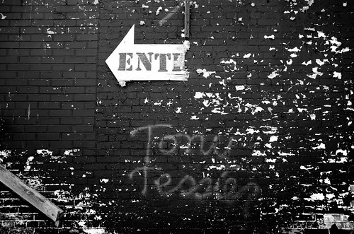 street camera bw white ontario canada black building brick art broken sign wall bar stairs lens geotagged photography graffiti photo interesting mac aperture nikon closed long peeling paint flickr cornwall zoom 1st painted south entrance wb images tony lynn h getty weathered handrail nikkor armstrong stormont ent vr licence afs request dx sault attribution ingleside 2011 ifed 18200mm f3556 tessier noderivs vrii d7000 lynnharmstrong